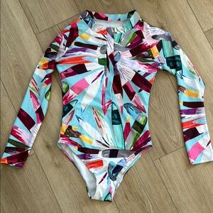 Colorful Women’s Swim/rashguard